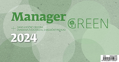 Kalendár Manager Green 2