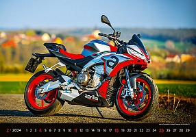 Kalendár Motorbikes 2