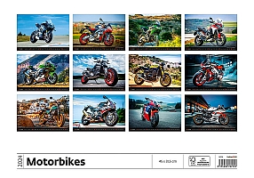 Kalendár Motorbikes 14