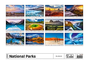 Kalendár National Parks 14