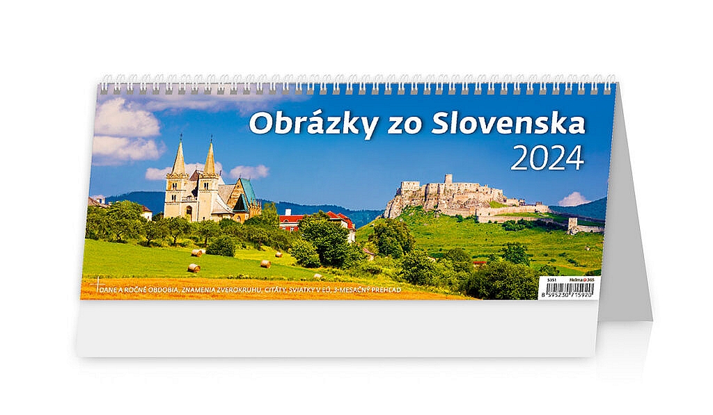 Kalendár Obrázky zo Slovenska