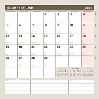 Plánovací kalendár 2