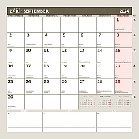 Plánovací kalendár 9