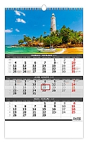Trojmesačný kalendár Pobrežie