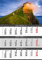 Trojmesačný kalendár Pobrežie 3