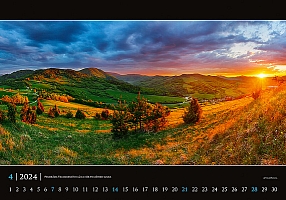 Kalendár Slovakia Panorama 4