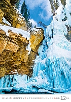 Kalendár Waterfalls 12