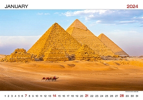 Kalendár World Wonders 1