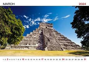 Kalendár World Wonders 3