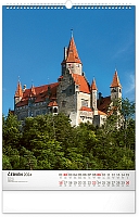 Nástenný kalendár Hrady a zámky CZ 2024, 33 × 46 cm 6