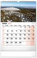 Nástenný kalendár s extra veľkým kalendáriom 2024, 33 × 46 cm 2