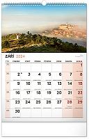 Nástenný kalendár s extra veľkým kalendáriom 2024, 33 × 46 cm 9