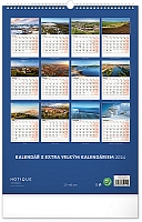 Nástenný kalendár s extra veľkým kalendáriom 2024, 33 × 46 cm 14