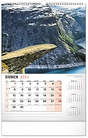 Nástenný kalendár Krajina 2024, 33 × 46 cm 4