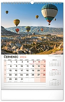 Nástenný kalendár Krajina 2024, 33 × 46 cm 7