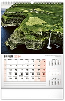 Nástenný kalendár Krajina 2024, 33 × 46 cm 8