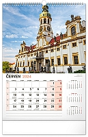 Nástenný kalendár Kostoly a pútnické miesta 2024, 33 × 46 cm 6