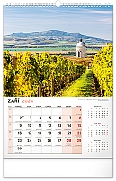 Nástenný kalendár Kostoly a pútnické miesta 2024, 33 × 46 cm 9