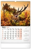 Nástenný kalendár Poľovnícky 2024, 33 × 46 cm 10