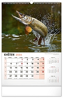 Nástenný kalendár Rybársky 2024, 33 × 46 cm 5