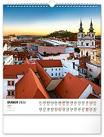 Nástenný kalendár Česká republika 2024, 30 × 34 cm 4