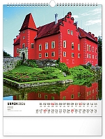 Nástenný kalendár Česká republika 2024, 30 × 34 cm 8