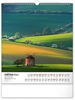 Nástenný kalendár Potulky českou krajinou CZ 2024, 30 × 34 cm 5
