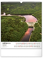Nástenný kalendár Vodné kráľovstvo CZ 2024, 30 × 34 cm 5