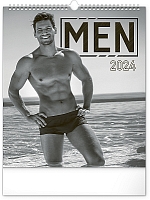 Nástenný kalendár Men 2024, 30 × 34 cm
