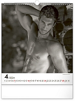 Nástenný kalendár Men 2024, 30 × 34 cm 4