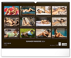 Nástenný kalendár Summer Paradise 2024, 48 × 33 cm 14