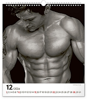 Nástenný kalendár Men 2024, 30 × 34 cm 12