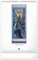Nástenný kalendár Alfons Mucha 2025, 33 × 46 cm 11