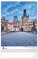 Nástenný kalendár Praha 2025, 33 × 46 cm 4