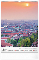 Nástenný kalendár Praha 2025, 33 × 46 cm 9