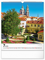 Nástenný kalendár Praha 2025, 30 × 34 cm 7