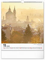 Nástenný kalendár Praha 2025, 30 × 34 cm 11