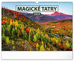 Nástenný kalendár Magické Tatry 2025, 48 × 33 cm