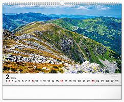 Nástenný kalendár Magické Tatry 2025, 48 × 33 cm 2