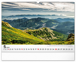 Nástenný kalendár Magické Tatry 2025, 48 × 33 cm 5