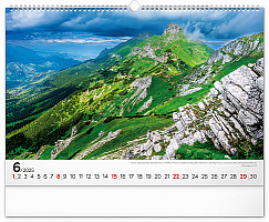 Nástenný kalendár Magické Tatry 2025, 48 × 33 cm 6