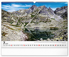 Nástenný kalendár Magické Tatry 2025, 48 × 33 cm 7