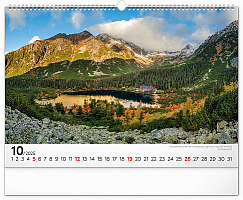 Nástenný kalendár Magické Tatry 2025, 48 × 33 cm 10