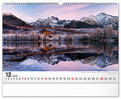 Nástenný kalendár Magické Tatry 2025, 48 × 33 cm 12