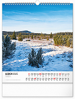 Nástenný kalendár Šumava 2025, 30 × 34 cm 1