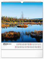 Nástenný kalendár Šumava 2025, 30 × 34 cm 3