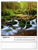 Nástenný kalendár Šumava 2025, 30 × 34 cm 6