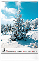 NOTIQUE Nástenný kalendár Stromy 2025, 33 x 46 cm 12