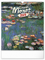 Nástenný kalendár Claude Monet 2025, 30 × 34 cm