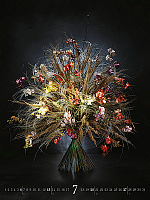 Nástenný kalendár Flower Art 2025 8
